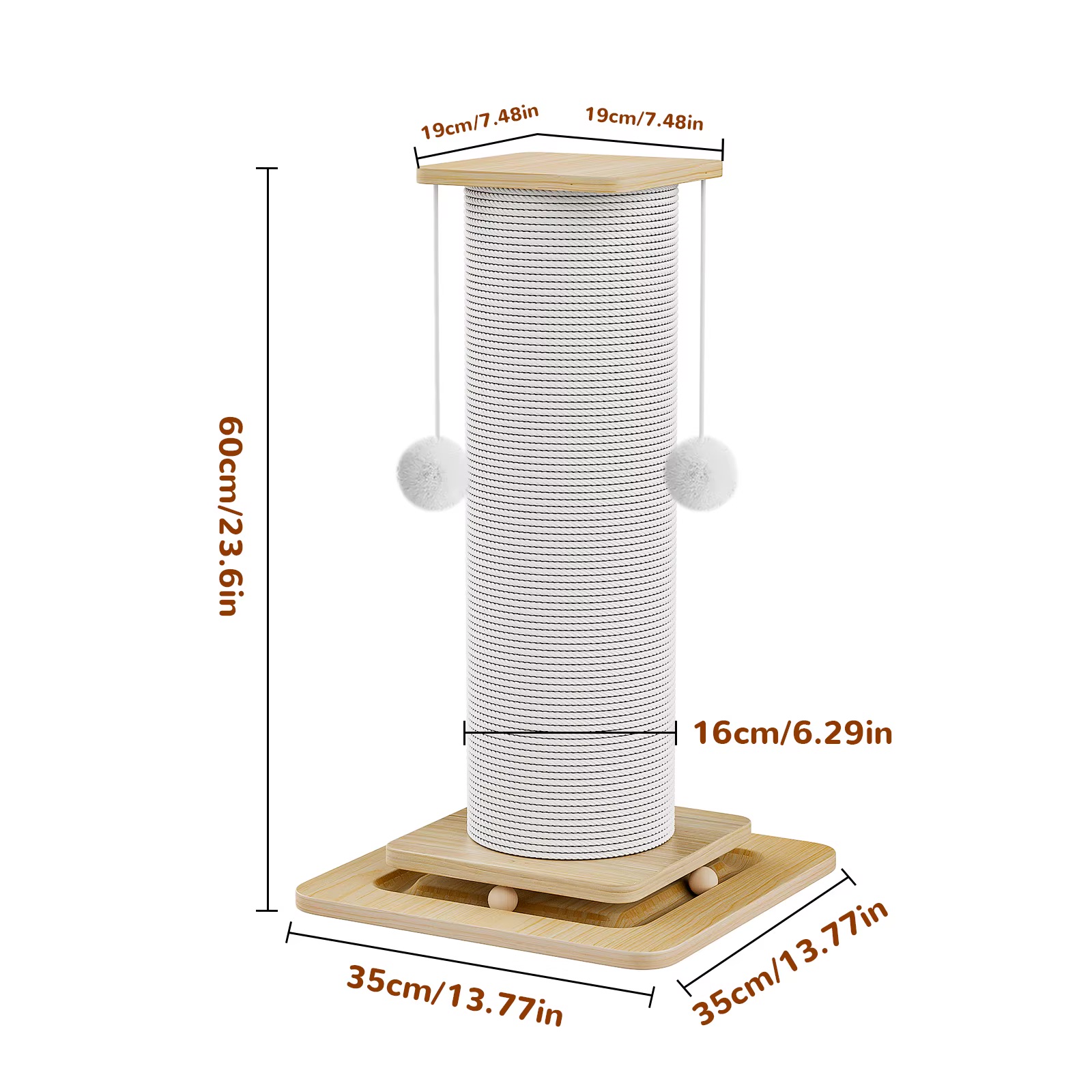 Scratch Post Tower 8 míry
